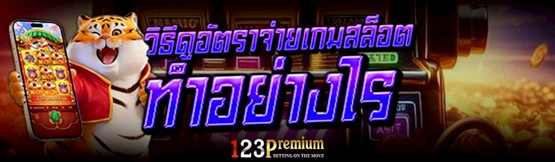 วิธีดูอัตราจ่ายเกมสล็อต ทำอย่างไร