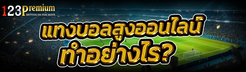 แทงบอลสูงออนไลน์ ทำอย่างไร?